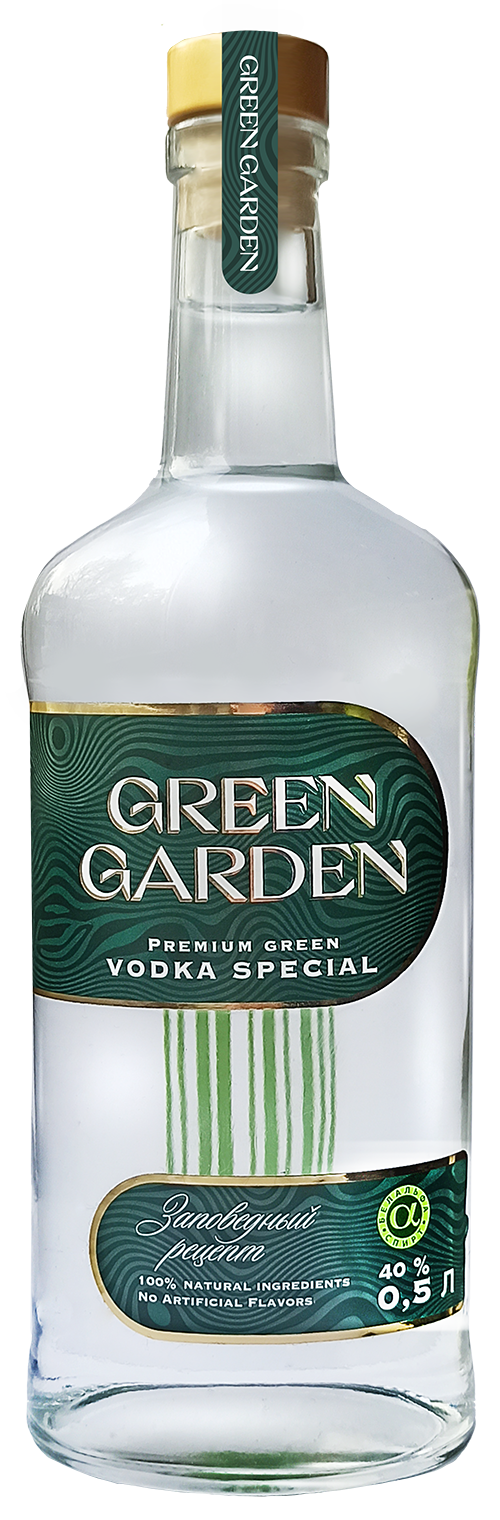 Водка особая «Green Garden. Заповедный рецепт» 